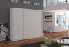 Nowoczesna Biała Szafa przesuwna Antos 250 cm w przedpokoju