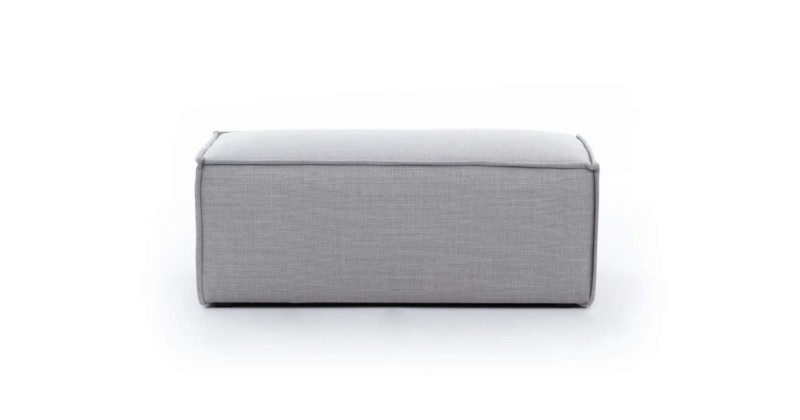 Pufa FONDY Modułowa 103 cm Szara