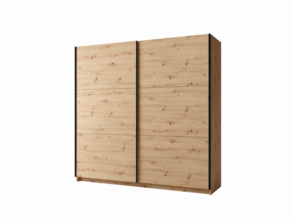 Szafa Przesuwna Arsala II 200 cm Dąb Artisan