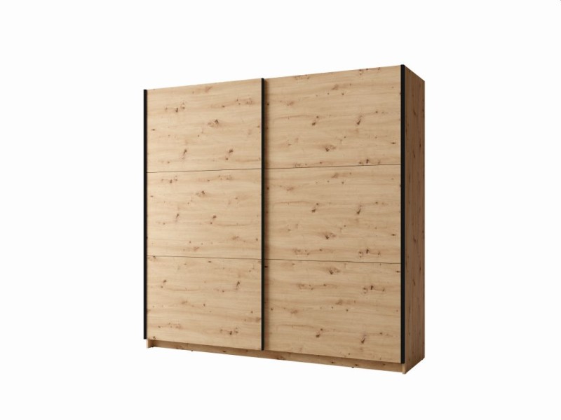 Szafa Przesuwna Arsala II 200 cm Dąb Artisan