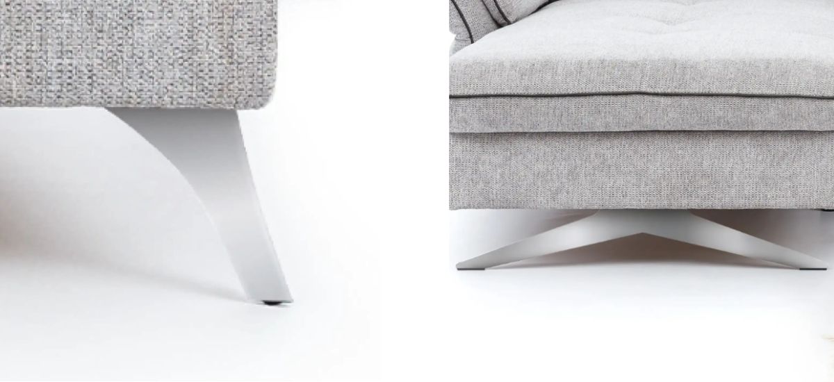 Srebrne Nóżki do Narożnika Modułowego MARBELLA