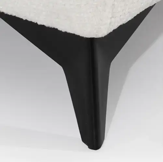 Czarne Nóżki Modułowa Trzyosobowa Sofa GRAPPA