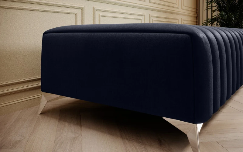 LAURENCE PUFA MONOLITH 79 GRANATOWA ARANŻACJA DETALE BOCZEK.webp