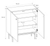 Zdjęcie Wymiarów Komoda BELO 2D