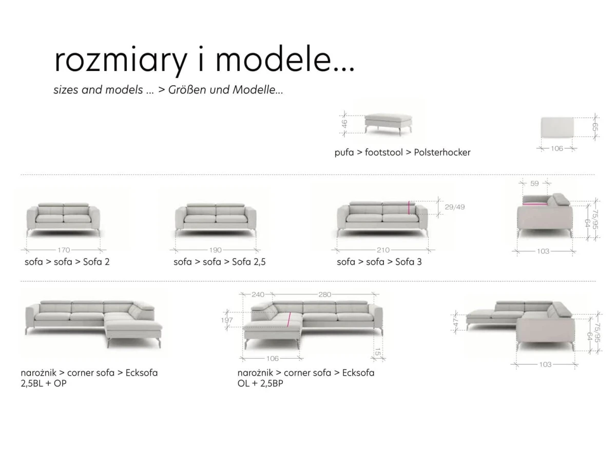 Kolekcja Mebli Wypoczynkowych AREZZA