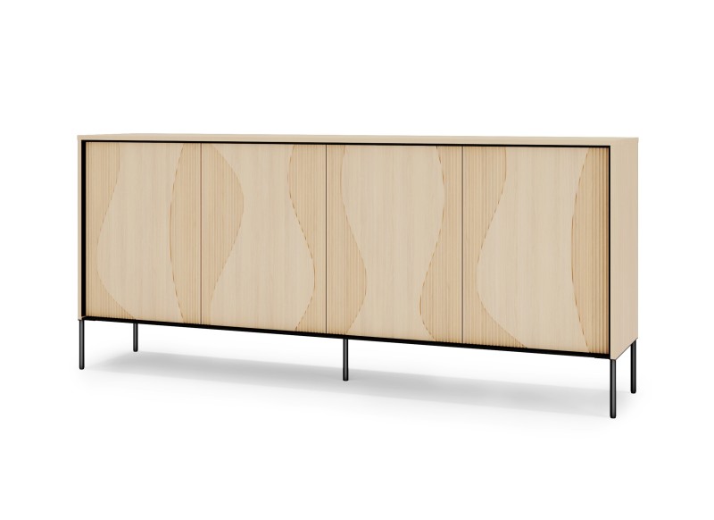 FW4VBC_01  FLOW FW-04 - komoda 4d z oświetleniem - dąb vincenza bielona czarny.jpg