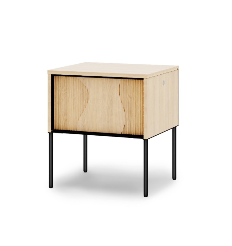 FW7VBC_01 FLOW FW-07 - szafka nocna 1s z oświetleniem - dąb vincenza bielona czarny.jpg