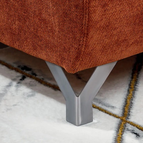 Srebrne Nóżki w Narożniku 2 MAROZZO 265 cm