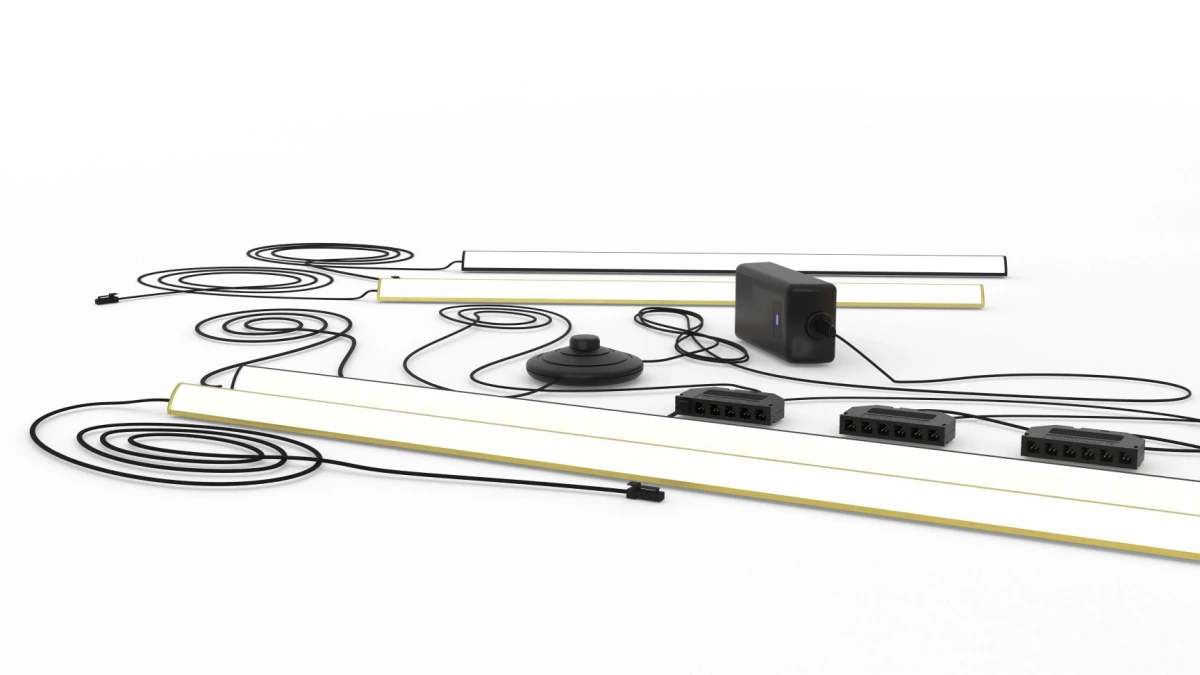 Oświetlenie LED do Szafy Modułowej ALEX 350 cm