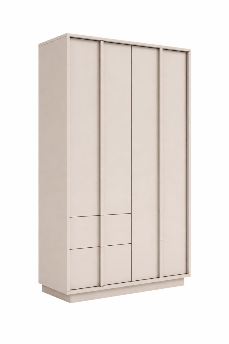 Kaszmirowa Szafa 96 cm Garderoba do Sypialni LINEA