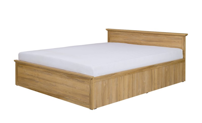 MZ21 160 x 200 Łóżko MEZO Biała Dąb Grand Kraft Biały.jpg