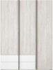 Szafa Młodzieżowa 150 cm Biała Dąb Wilton do Sypialni REMO RM1