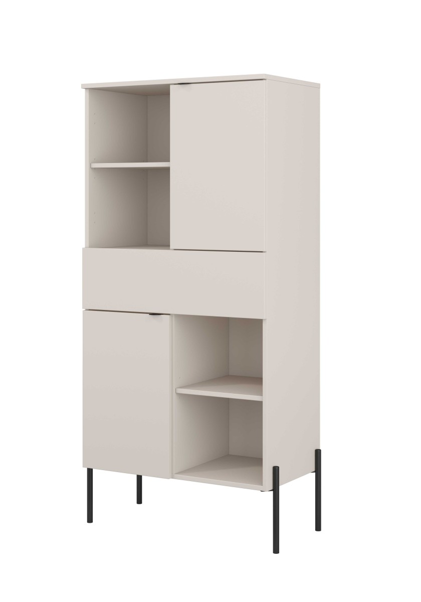 ORE 24KSOG42_2 SALON POKÓJ DZIENNY KOMODA WYSOKA WITRYNA REGAŁ 2D1S KASZMIR ZEWNĄTRZ.jpg