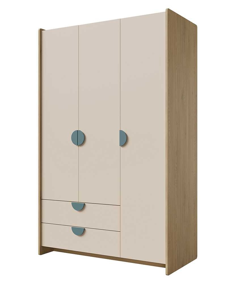 SZAFA 3D2S_morski DĄB CREMONA MACADAMIA MORSKI NIEBIESKI DO POKOJU DZIECKA.jpg