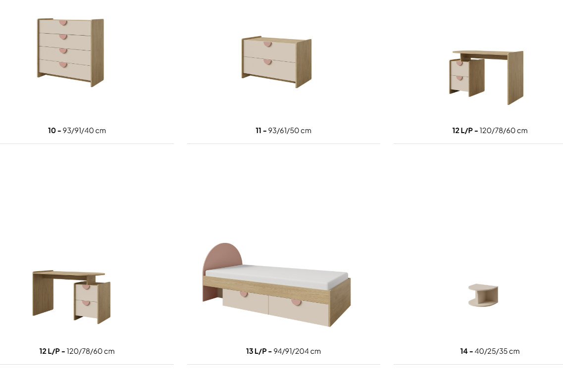 LEXI DĄB CREMONA MACADAMIA PUDROWY RÓŻ ZESTAW KOLEKCJA MEBLE WYMIARY.png