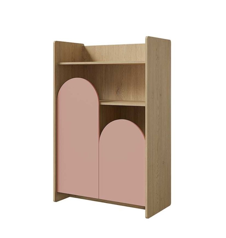 LEXI REGAL2D DĄB CREMONA MACADAMIA PUDROWY RÓŻ DO POKOJU DZIECKA.jpg