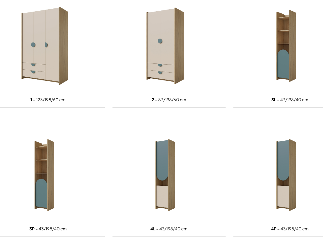 LEXI DĄB CREMONA MACADAMIA MORSKI ZESTAW KOLEKCJA SZAFY WYMIARY.png