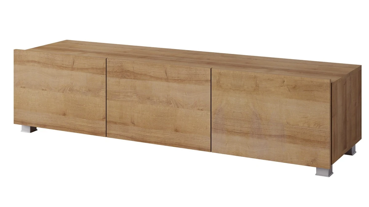 Szafka RTV150 dąb złoty PRESTIŻ  Stolik Wisząca Stojąca Uniwersalna dąb złoty Do Pokoju Salonu Meblościanka.jpg