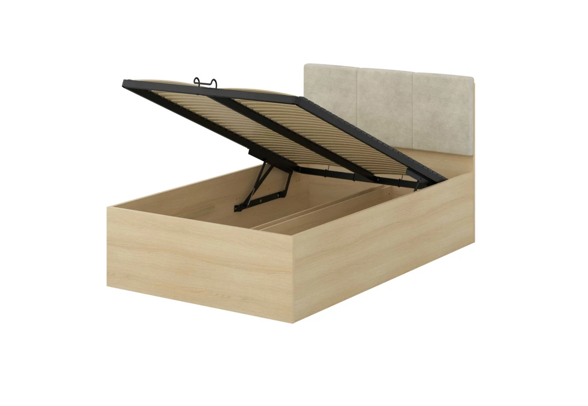 TERRA 24LGON55_4 ŁÓŻKO ZE STELAŻEM POJEMNIKIEM DREWNIANE DĄB LINDBERG 120X200 WEWNĄTRZ.jpg