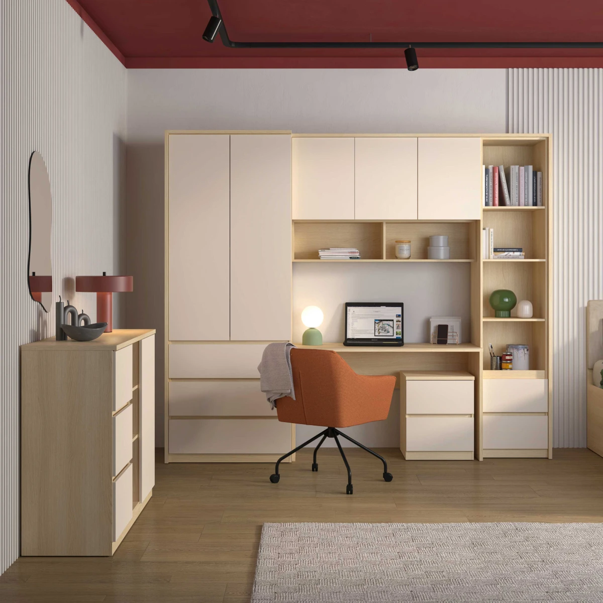 TERRA 24LBON..1 POKÓJ MŁODZIEŻOWY DĄB LINDBERG BEŻ PIASKOWY ARANŻACJA.jpg