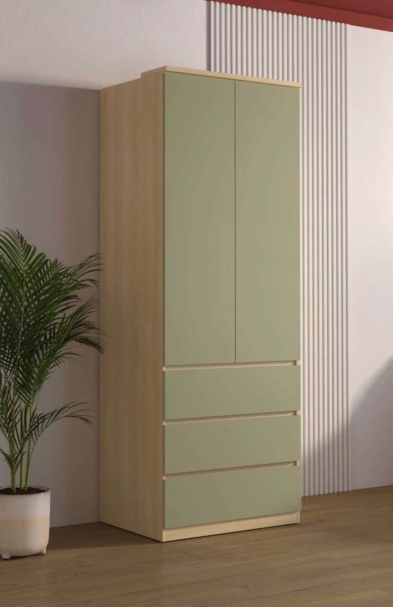 TERRA 24LEON68_1 SZAFA DWUDRZWIOWA 3 SZUFLADY DO SYPIALNI MŁODZIEŻOWA DĄB LINDBERG EUKALIPTUS ARANŻACJA.jpg