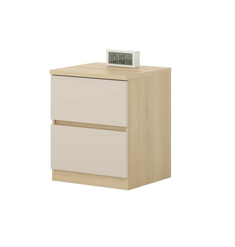 TERRA 24LBON22_2a KONTENEREK STOLIK NOCNY SZAFKA NOCNA 2 SZUFLADY BEŻ ZEWNĄTRZ PÓŁARANŻ.jpg