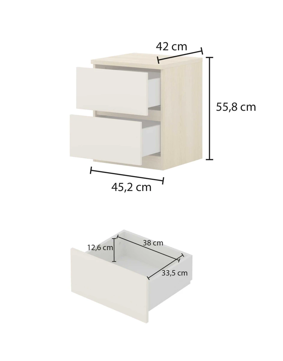 TERRA 24..ON22_7 KONTENEREK STOLIK NOCNY SZAFKA NOCNA 2 SZUFLADY WYMIARY.jpg