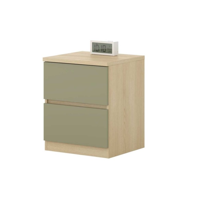 TERRA 24LEON22_2a KONTENEREK STOLIK NOCNY SZAFKA NOCNA 2 SZUFLADY EUKALIPTUS ZEWNĄTRZ PÓŁARANŻ.jpg