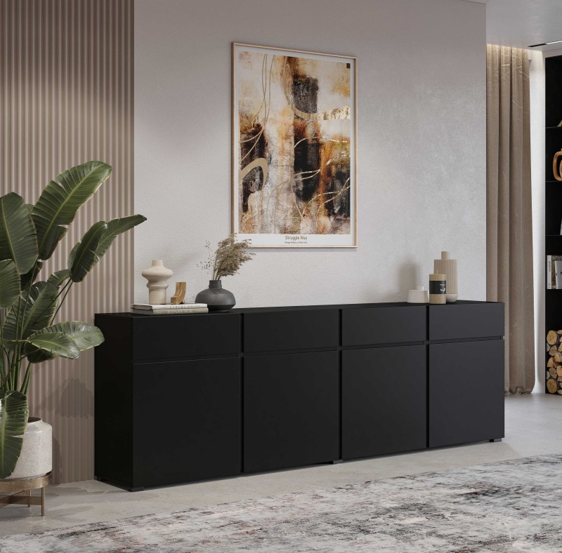 CROSS 24W3MY25_1 KOMODA CZARNA DO SALONU POKOJU DZIENNEGO ARANŻACJA.jpg