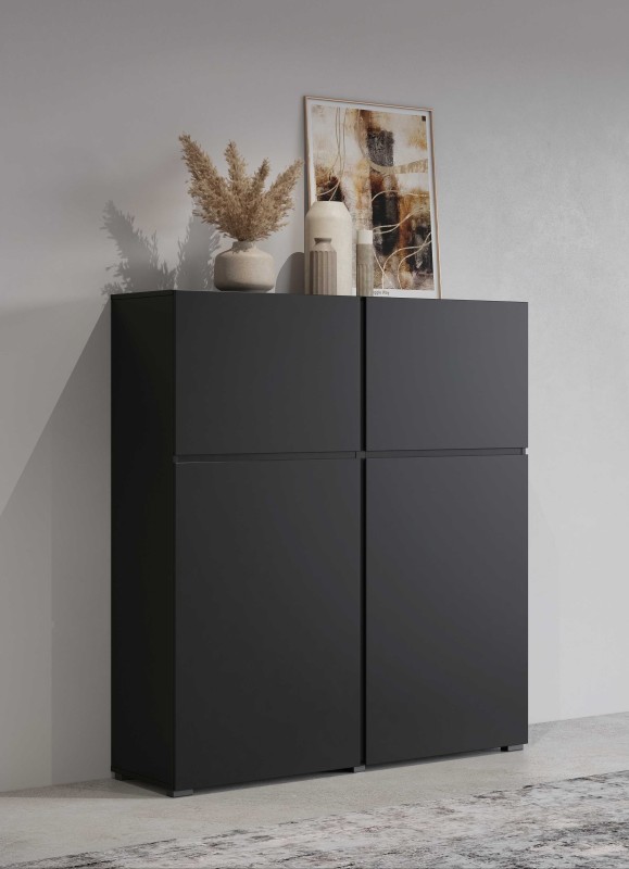 CROSS 24W3MY76_6 KOMODA WYSOKA CZARNA DO SALONU POKOJU DZIENNEGO ARANŻACJA.jpg