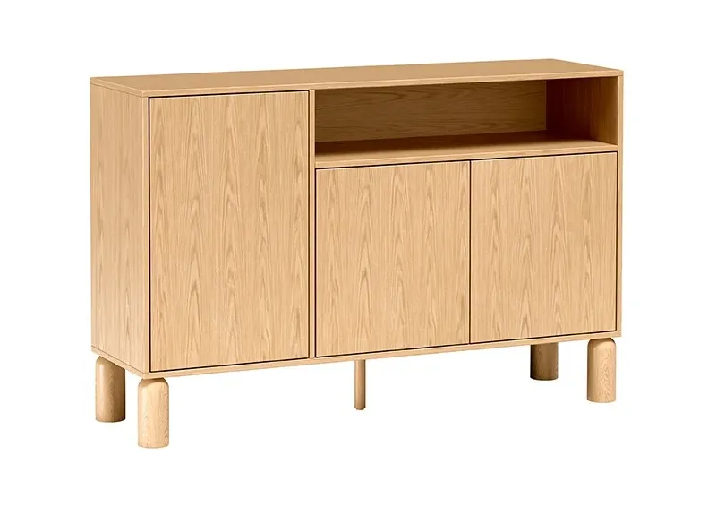 KOMODA SANDEN SN-2 DĄB STYL SKANDYNAWSKI DO SALONU POKOJU SYPIALNI ZEWNĄTRZ.webp