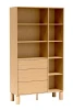 REGAŁ SANDEN SN-8 DĄB STYL SKANDYNAWSKI DO SALONU POKOJU SYPIALNI ZEWNĄTRZ.webp