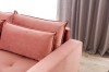 Alzira DETAL - Amor 4329 dusty pink 2 nowoczesny narożnik na wysokich nóżkach pojemnik funkcja spania.jpg