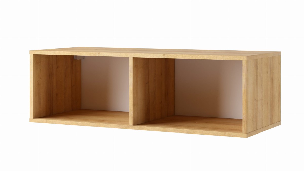 PÓŁKA WISZĄCA czarna 105 PRESTIŻ  biały połysk czarny dąb złoty 100 dąb złoty.jpg