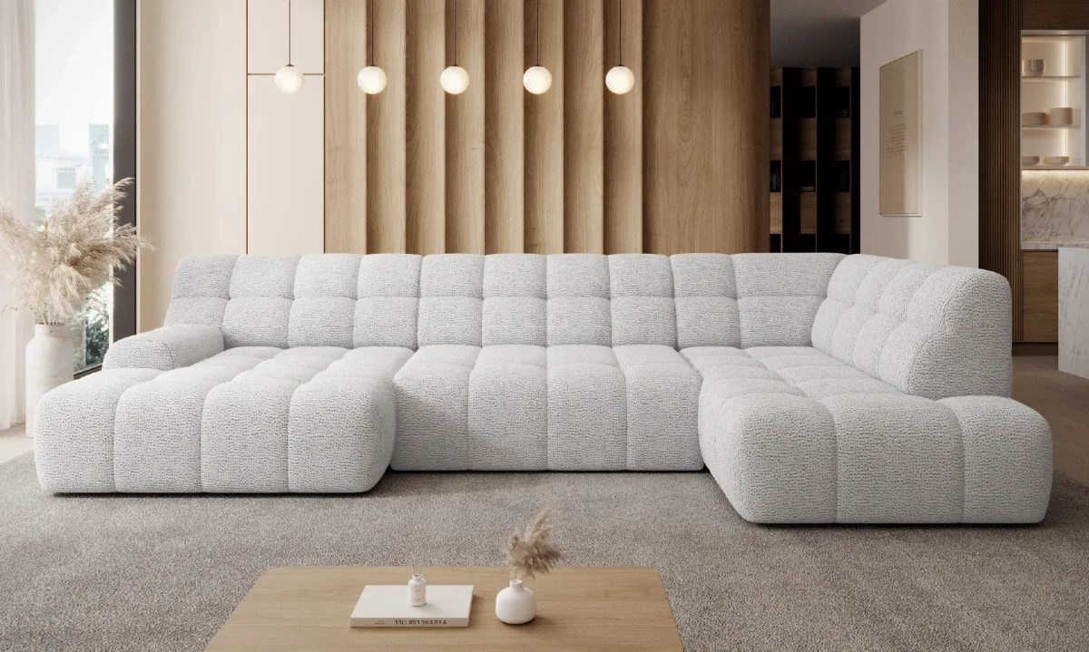 COCOON-XL-nowoczesny naroznik do salonu chmurka kształt u aranżacja.webp