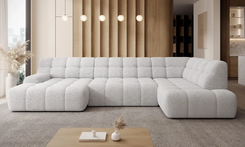 COCOON-XL-nowoczesny naroznik do salonu chmurka kształt u aranżacja.webp