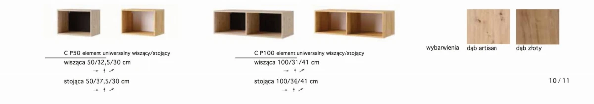 Regał PRESTIŻ Wisząca półka szafka da artisan złoty biały czarny.jpg
