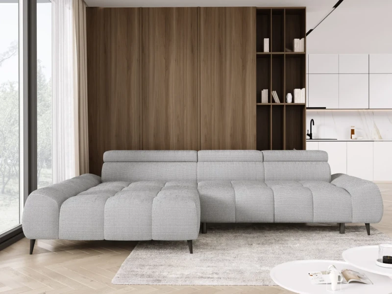 2_santo_s_artico20_front-nowoczesny narożnik do salonu funkcja relax regulowane zagłówki wysokie czarne metalowe nóżki przeszycia.webp