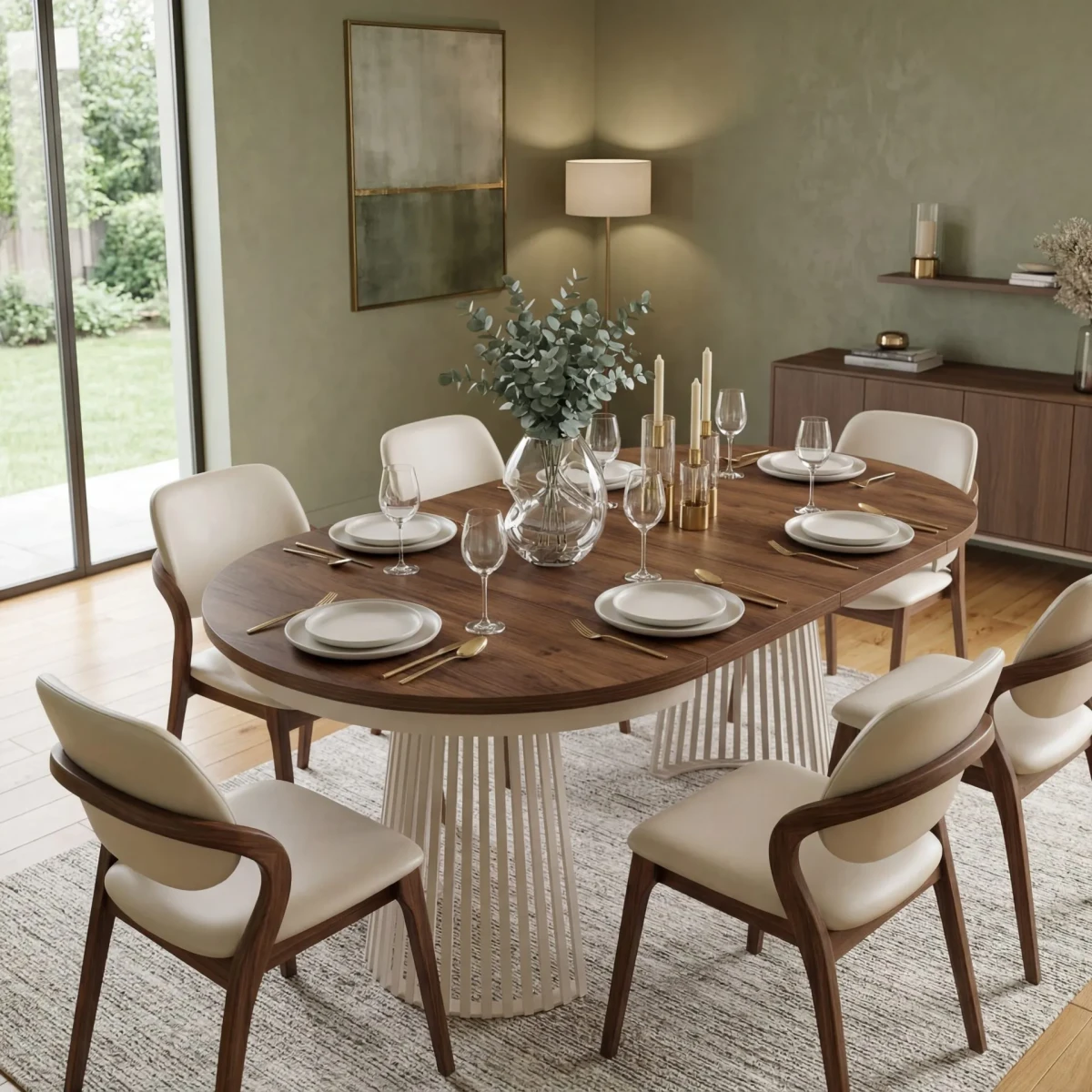 nowoczesny stół rozkładany do salonu aranżacja GARDA BLAT.webp