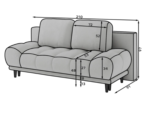 SOFA GUAVIO NOWOCZESNA DO SALONU ROZKŁADANA NA NÓŻKACH WYMIARY.png