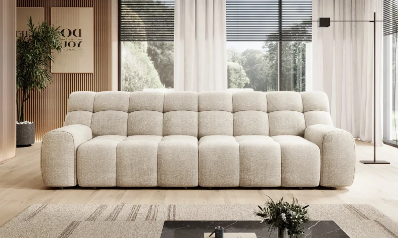 COCOON-BIGSOFA-1-nowoczesna duża sofa do salonu z elektryczną regulacją głebokości siedziska pikowana przeszycia bigsofa.webp