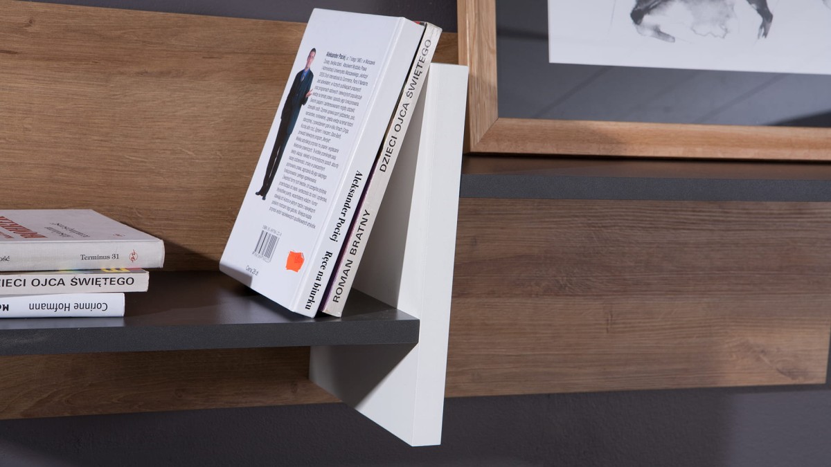 szczegóły detale 11 System mebli MEMONE do pokoju dziecka młodzieżowy salonu Dąb złoty grafit biały nowoczesny zestaw.jpg