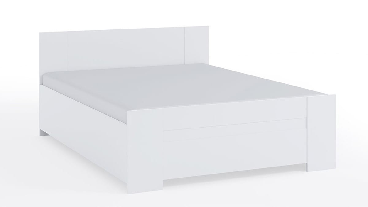 BO ŁÓŻKO białe Do Sypialni 160 x 200 POjemnik na pościel stelaż BONO.jpg