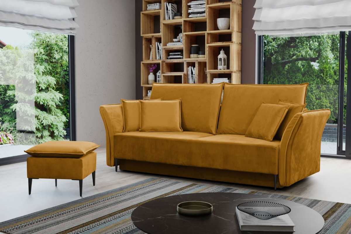 Sofa BREGI do pokoju salonu poduszki funkcj spania pojemnik na posciel tiffany 8 czarne nogi.jpg