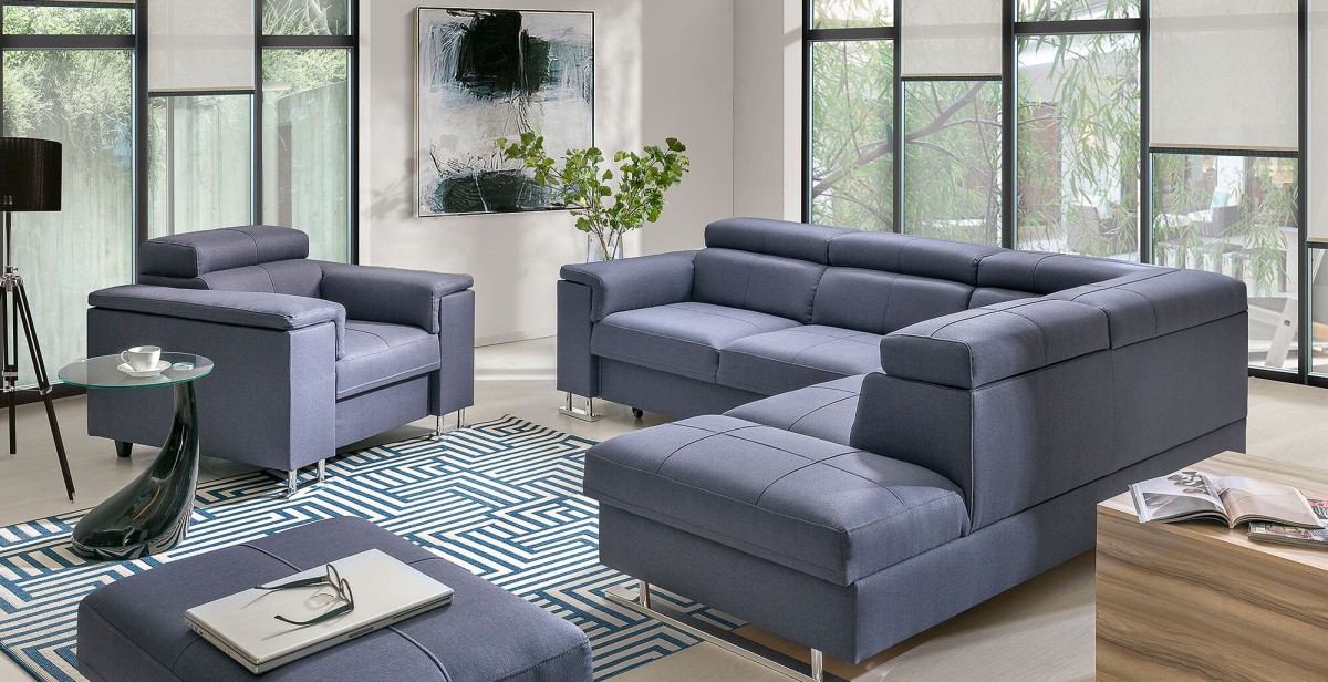 Boston Narożnik Modułowy Spania Regulowany Zagłówek Funkcja Fotel Pufa.jpg