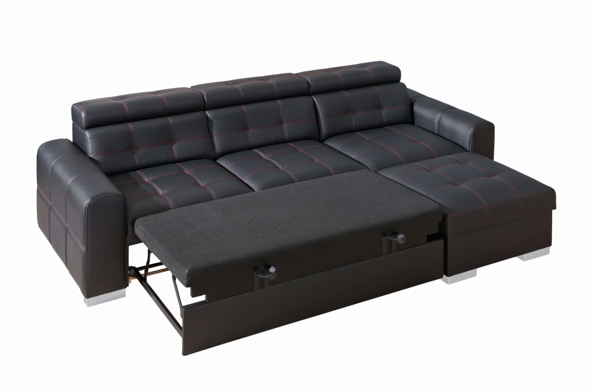 Irys Nar 2 funkcja spania Narożnik Modułowy Funkcja Spania Pojemnik na Pościel Regulowany Zagłowek Wymiary.jpg