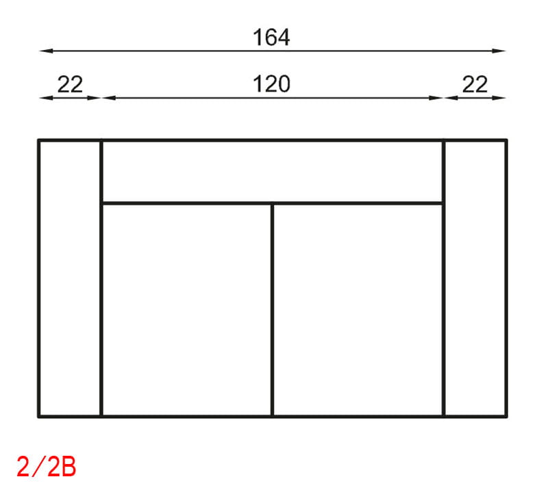 Sofa Kanapa Irys 2 Modułowa Regulowany Zagłowek Wymiary.jpg