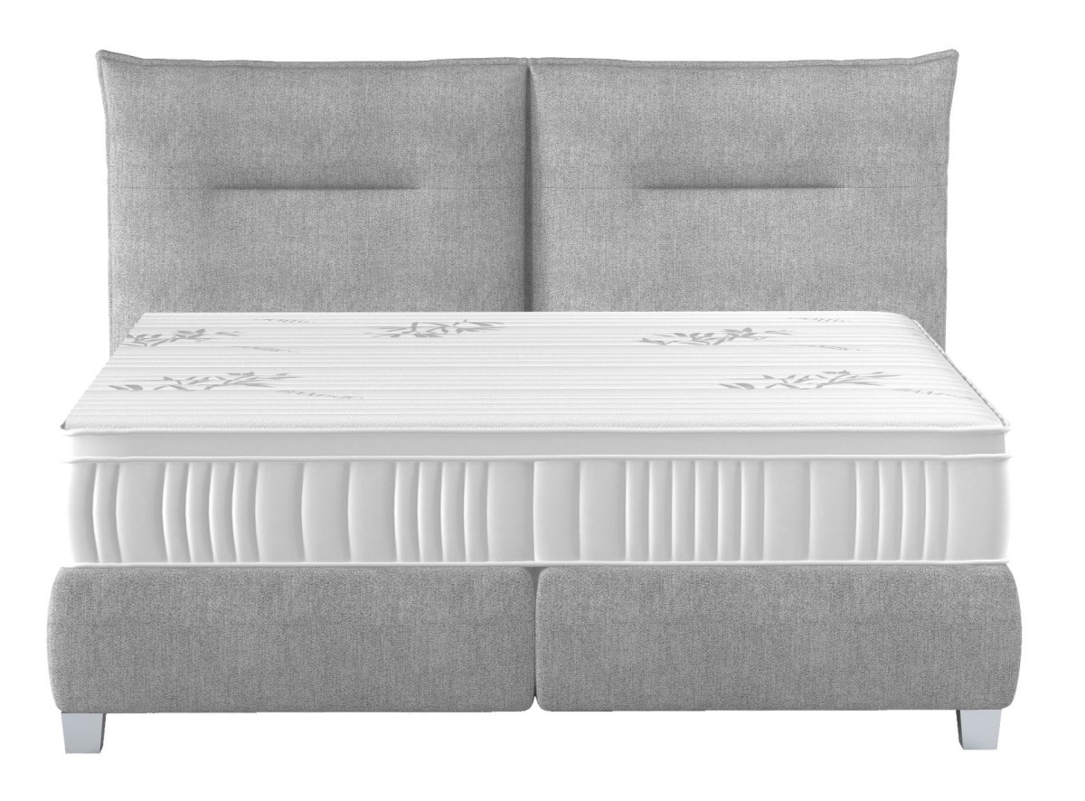 Łóżko FOG Tapicerowane Do Sypialni 140 160 180 x 200 cm Korpus Szare.jpg