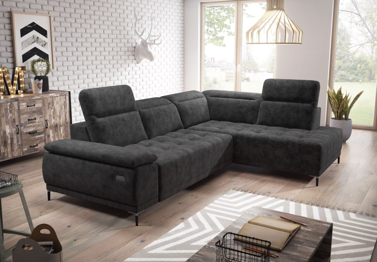 Narożnik Focus L Elektryczna Regulacja Głębokości Siedziska, Regulowane Zagłówki Do Pokoju Salonu Wysokie Nóżki Styl LOFT Nowoczesny Promocja Tkanina Salvador 16 Harrison 9852.jpg