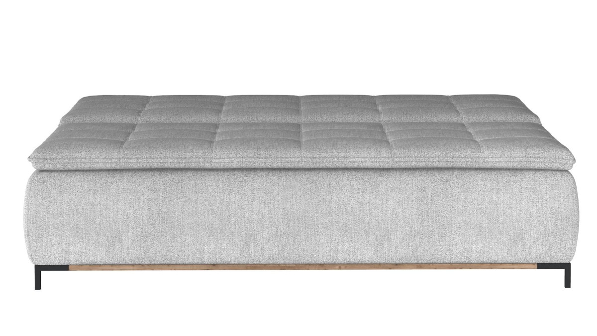 Sofa Sweet z Funkcja Spania Pojemnikiem Pościel Luźne Poduszki do Salonu Pokoju Nowoczesna Styl Szara  Bez Boków Mała Młodzieżowa Dwuosobowa.jpg